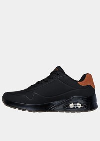 Кроссовки мужские Skechers Uno - Suited On Air черные 183004 BBK изображение 5
