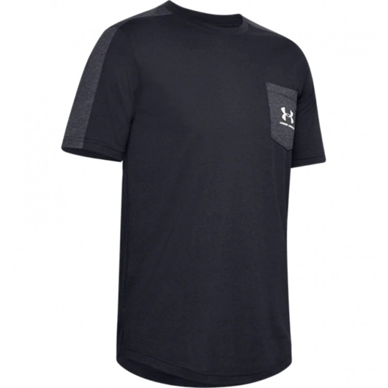 Футболка чоловіча Under Armour Sportstyle SS чорна 1351572-001 — Sport City Футболка чоловіча Under Armour Sportstyle SS чорна 1351572-001