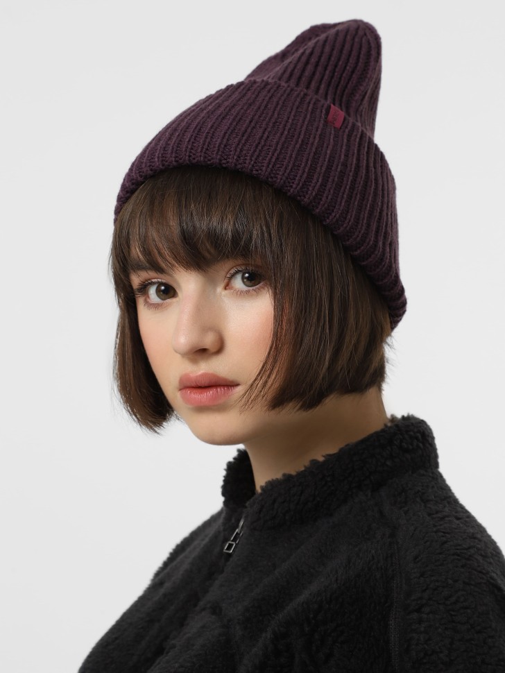 Шапка Larum Kartad фіолетова 542504-510 изображение 5