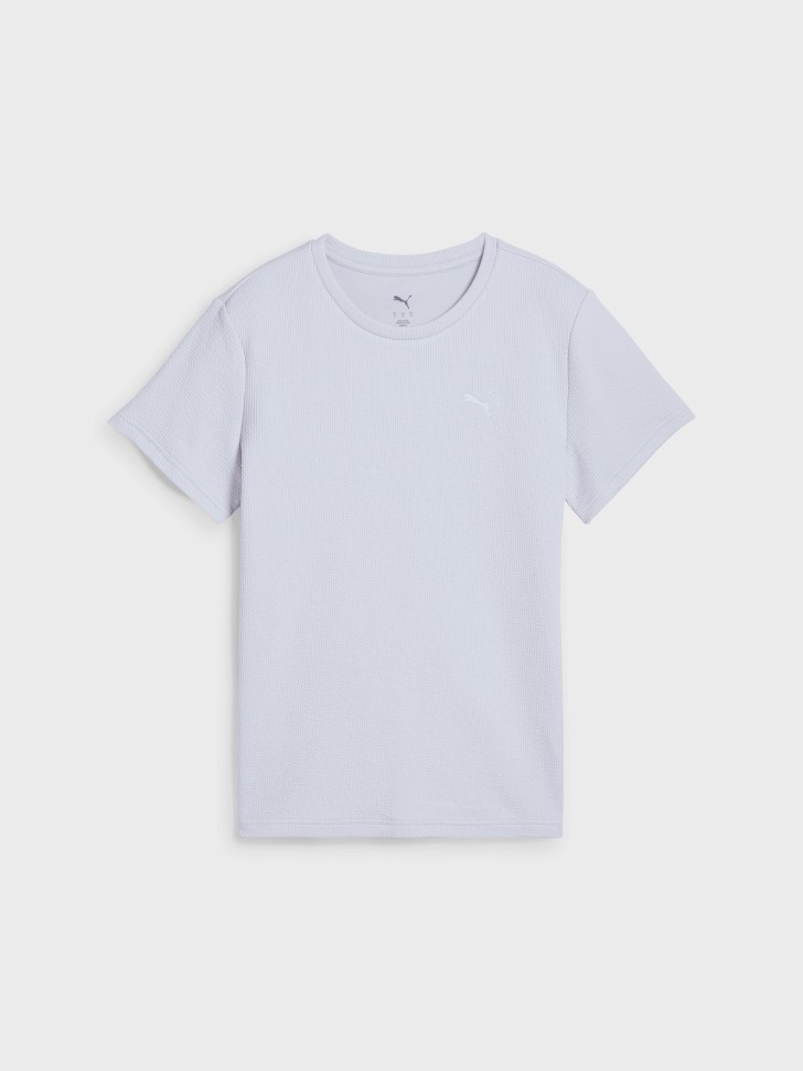 Футболка женская Puma HER Tee голубая 68505347 изображение 5