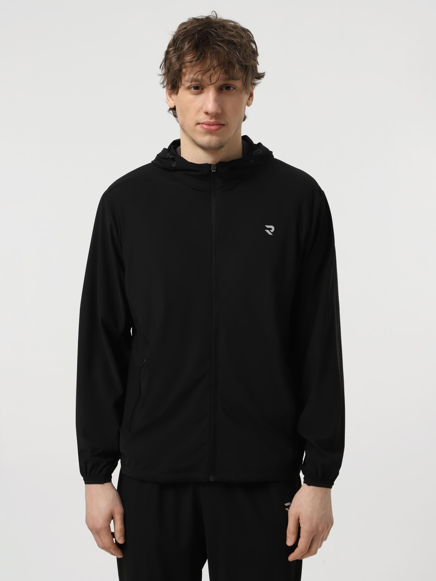 Вітрівка чоловіча Radder Elric чорна 442550-010 изображение 2