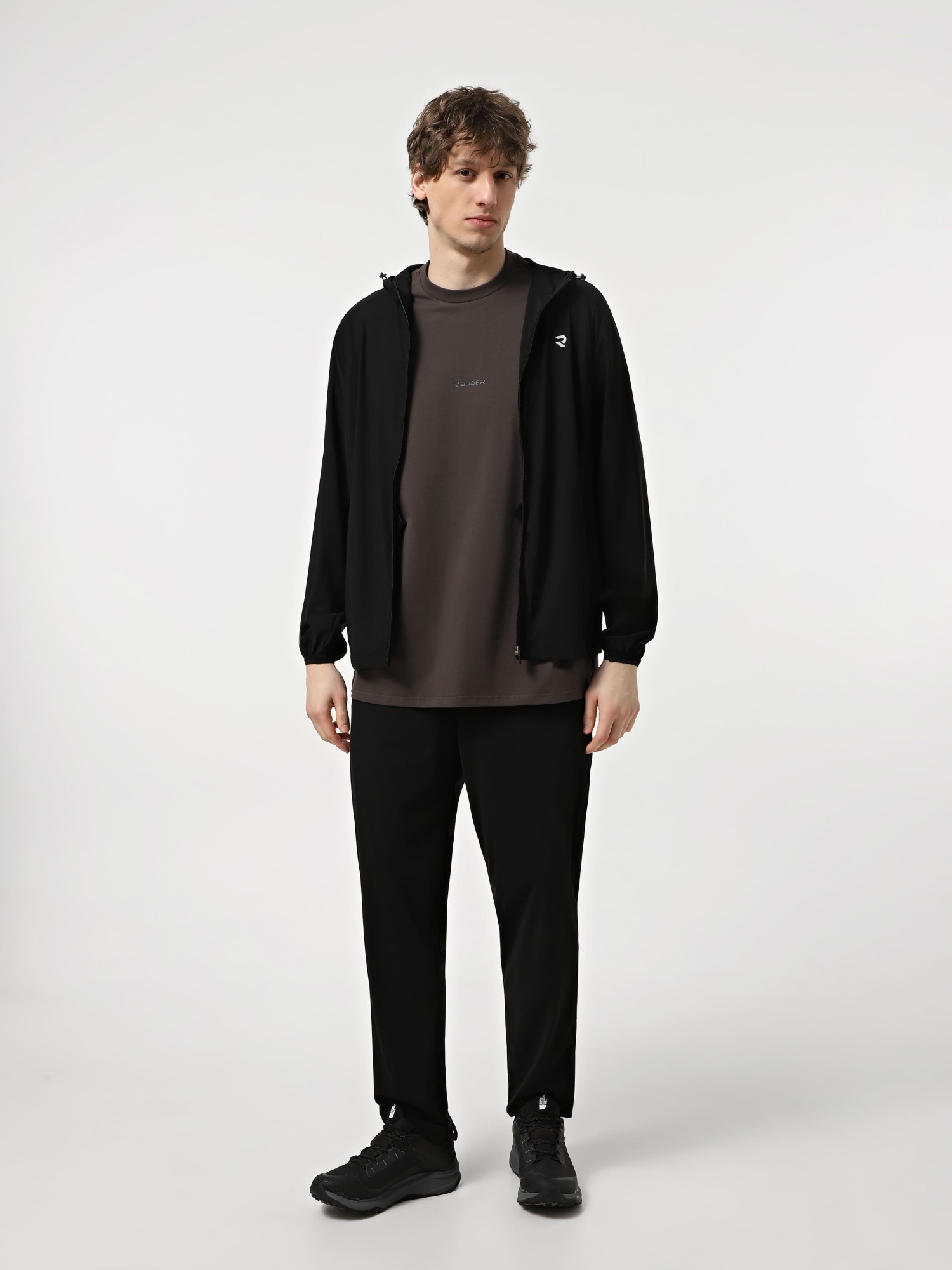 Вітрівка чоловіча Radder Elric чорна 442550-010 изображение 6