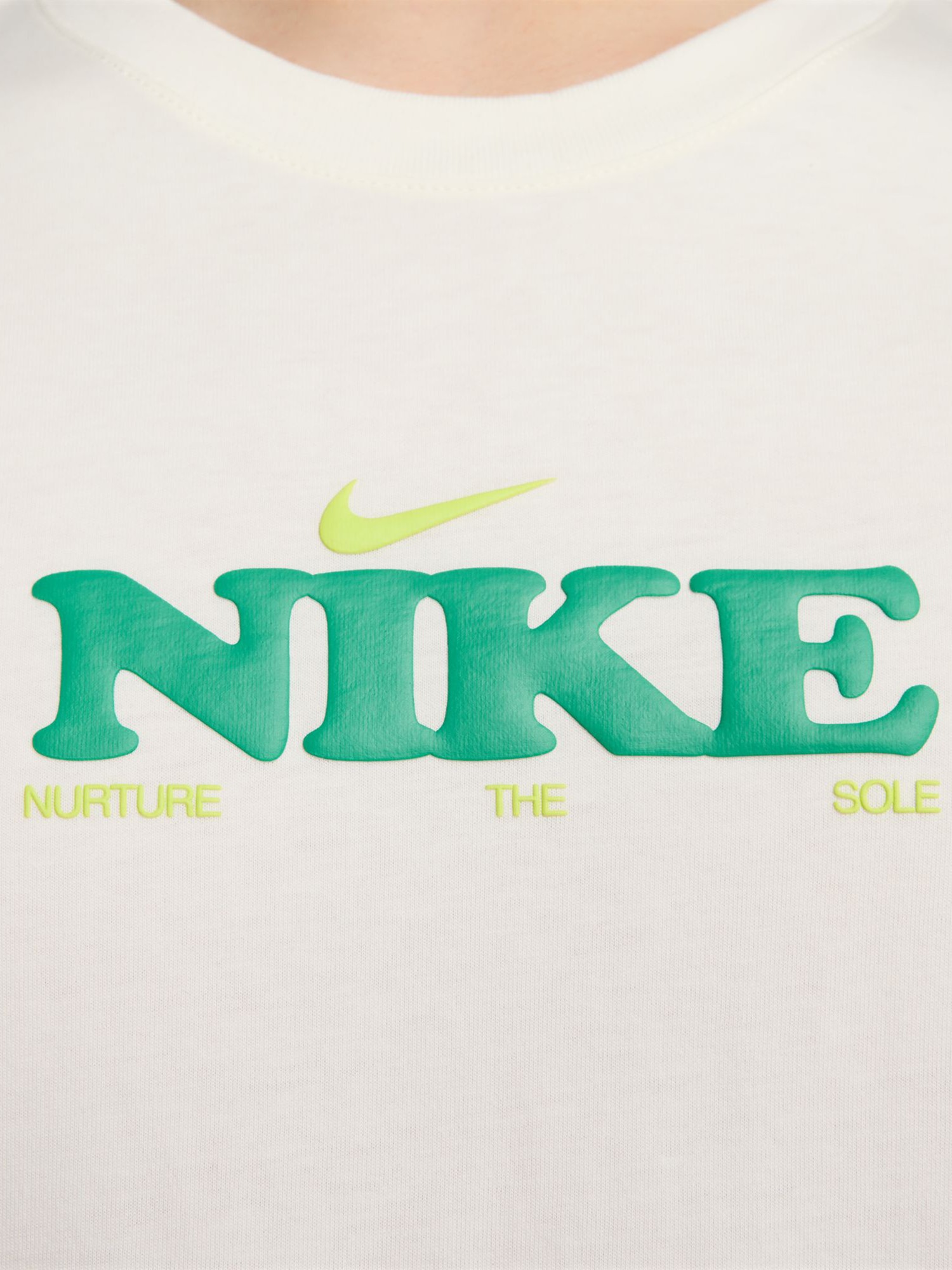 Футболка мужская Nike U NSW TEE OC BLOOMING белая HJ0618-133 изображение 5