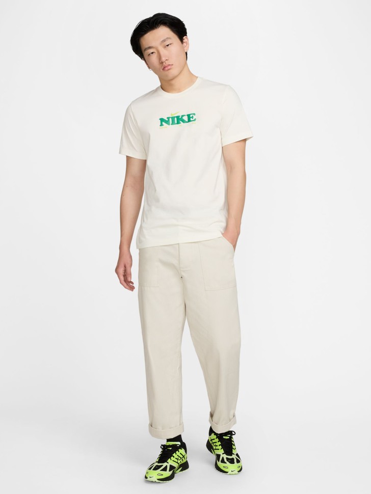 Футболка мужская Nike U NSW TEE OC BLOOMING белая HJ0618-133 изображение 7