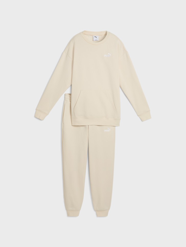 Костюм женский Puma Sweat Suit Relaxed FL молочный 68816087 изображение 2