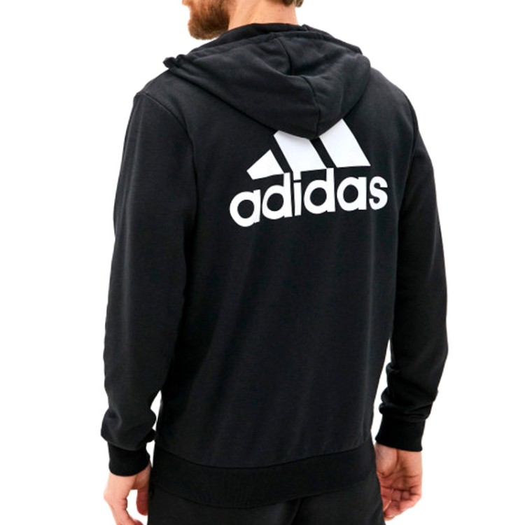 Толстовка мужская Adidas M Bl Ft Fz Hd черная GK9044 изображение 2