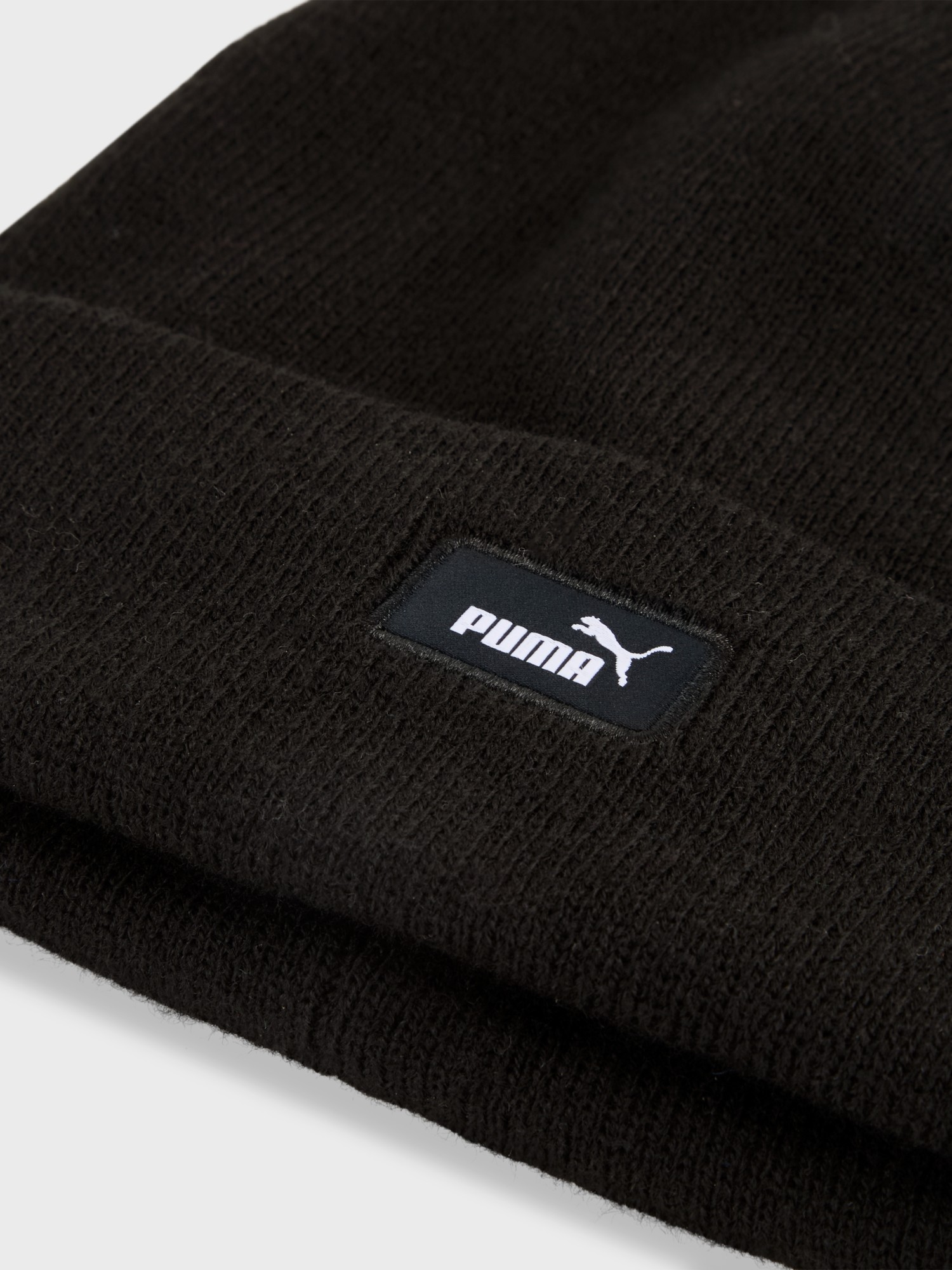 Шапка  Puma ESS Mid Crown Beanie черная 02640004 изображение 4