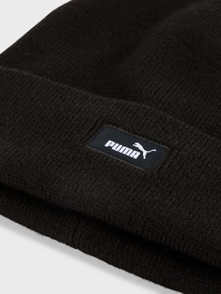 Шапка  Puma ESS Mid Crown Beanie черная 02640004 изображение 4