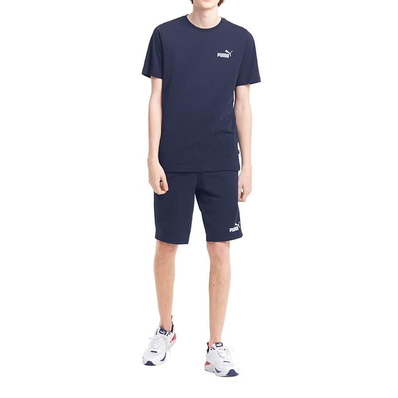 Шорти чоловічі Puma Ess Jersey Shorts сині 58670606  изображение 5