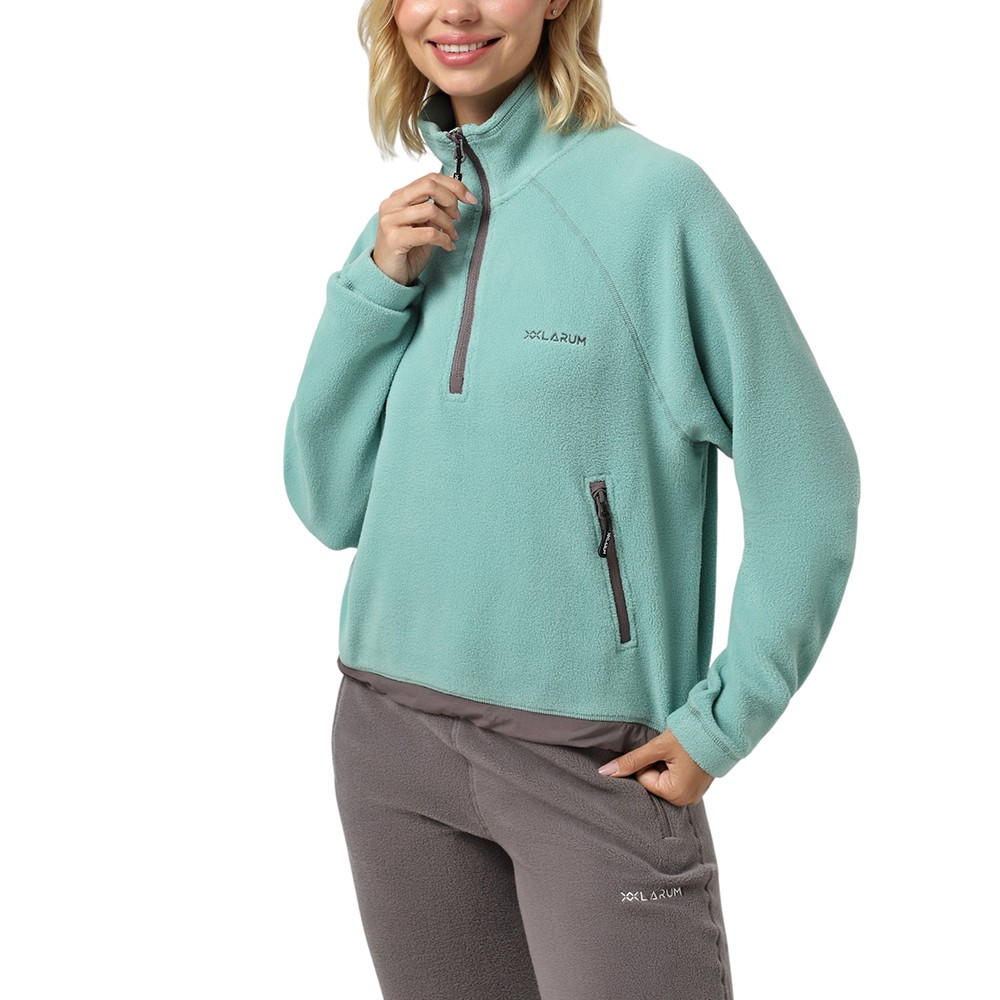 Толстовка женская Larum Allure зеленая 372506-310