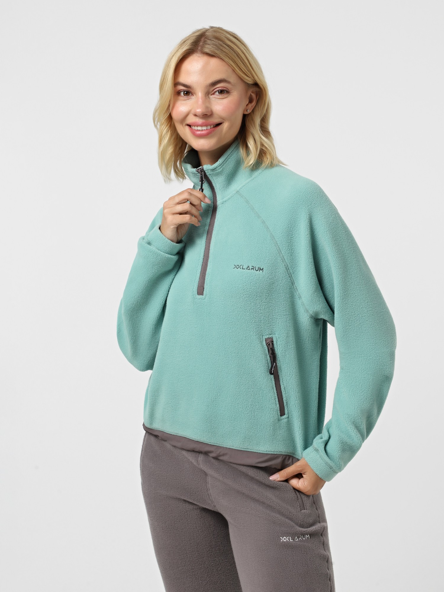 Толстовка женская Larum Allure зеленая 372506-310 изображение 2