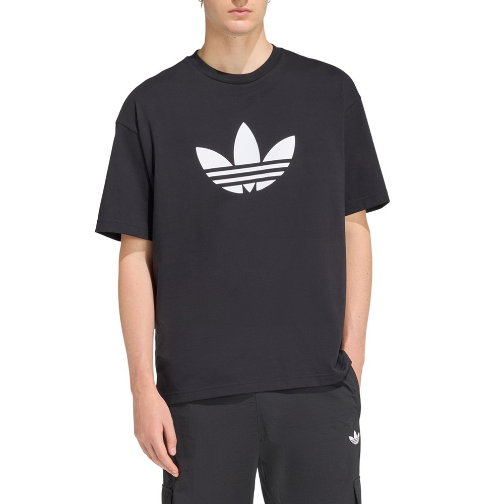 Футболка мужская Adidas TREFOIL T-SHIRT черная KD4091