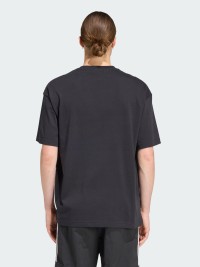 Футболка мужская Adidas TREFOIL T-SHIRT черная KD4091 изображение 3
