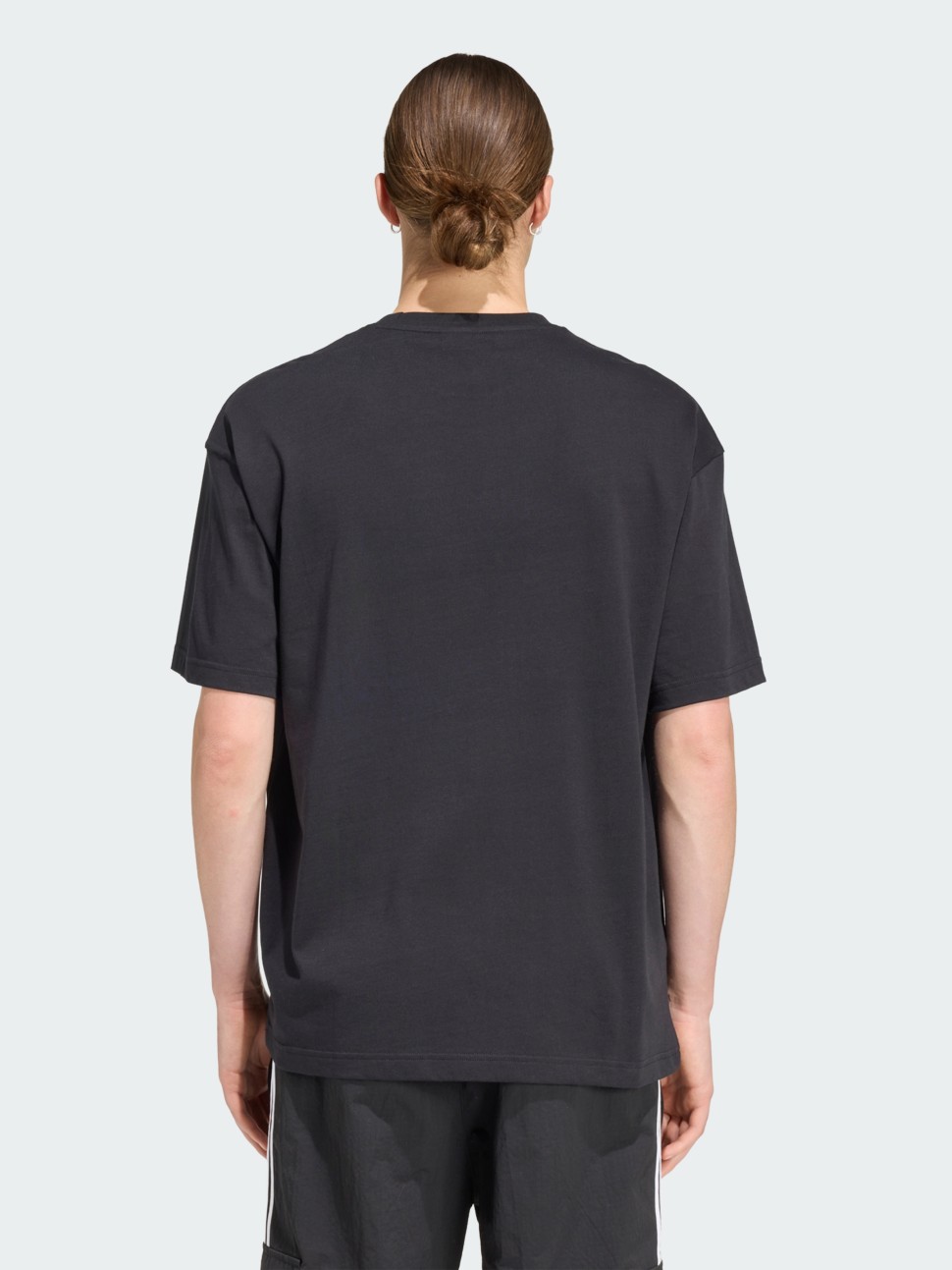 Футболка чоловіча Adidas TREFOIL T-SHIRT чорна KD4091 — фото 3