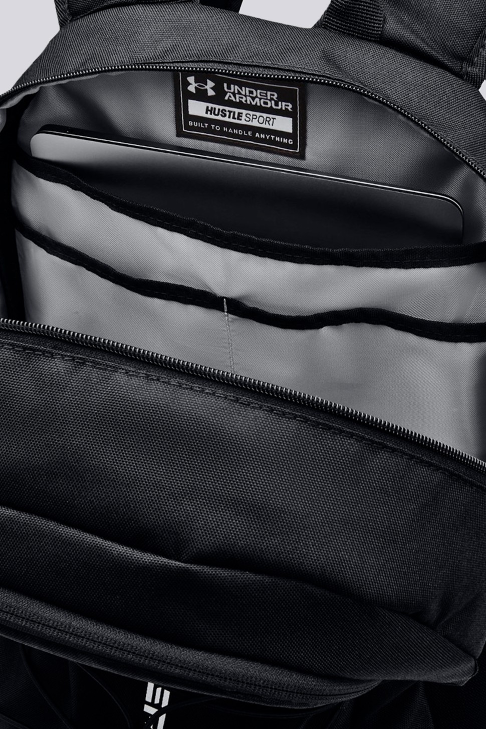 Рюкзак Under Armour Ua Hustle Sport Backpack чорний 1364181-001 — фото 3