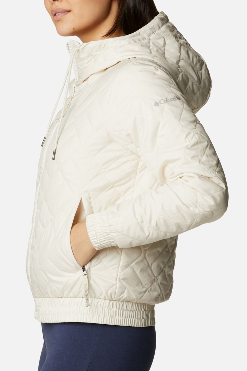 Куртка жіноча Columbia Sweet View™ Insulated Bomber молочна 1910221-191 — фото 4