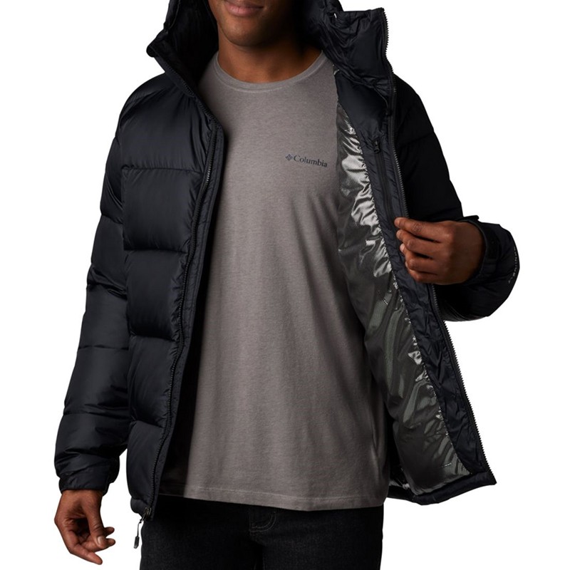 Куртка чоловіча Columbia Pike Lake Hooded Jacket чорна 1738031-012 — фото 2