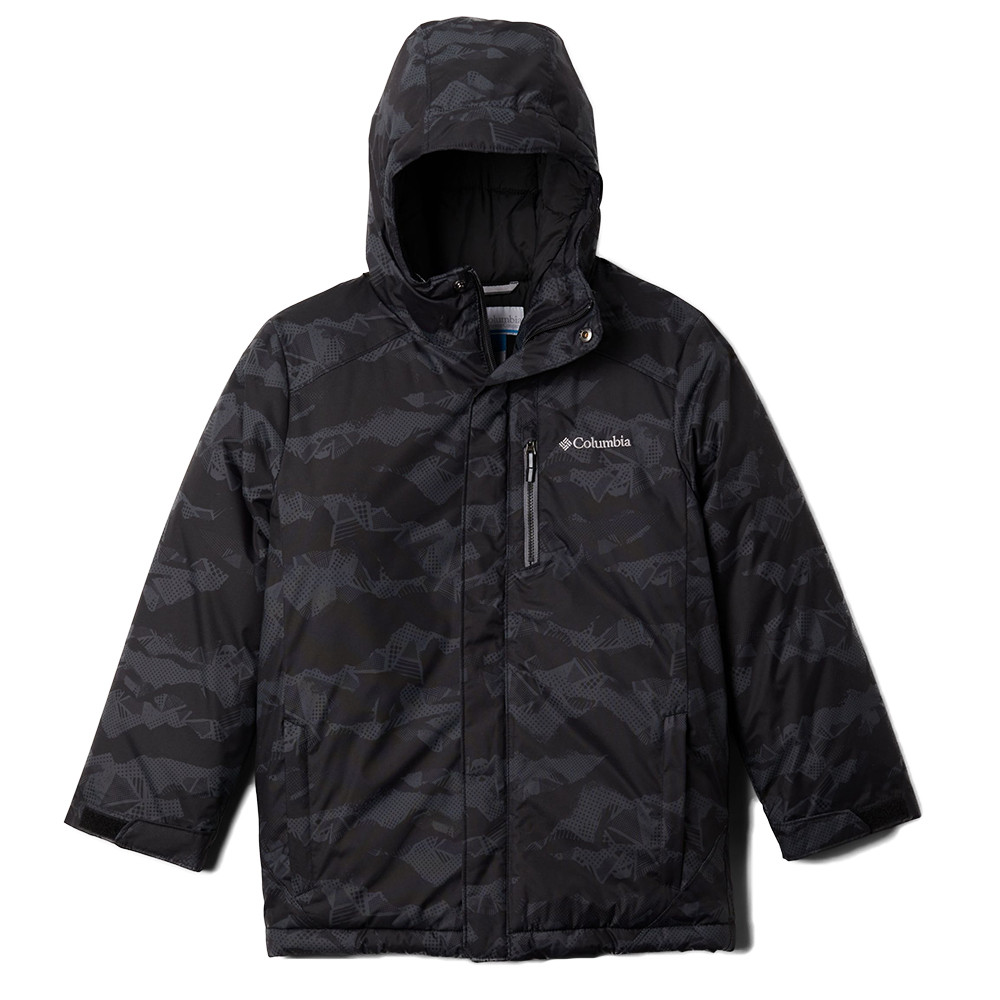 Куртка детская для мальчиков Columbia Alpine Free Fall™ II Jacket черная 1863451-012 изображение 2