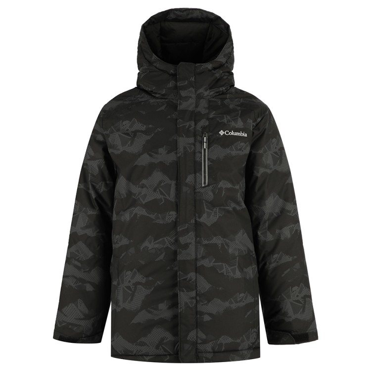 Куртка детская для мальчиков Columbia Alpine Free Fall™ II Jacket черная 1863451-012 изображение 1