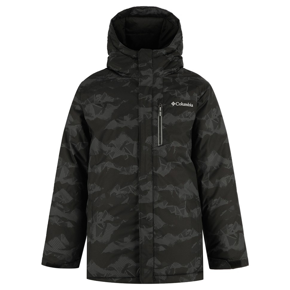 Куртка детская для мальчиков Columbia Alpine Free Fall™ II Jacket черная 1863451-012 изображение 1