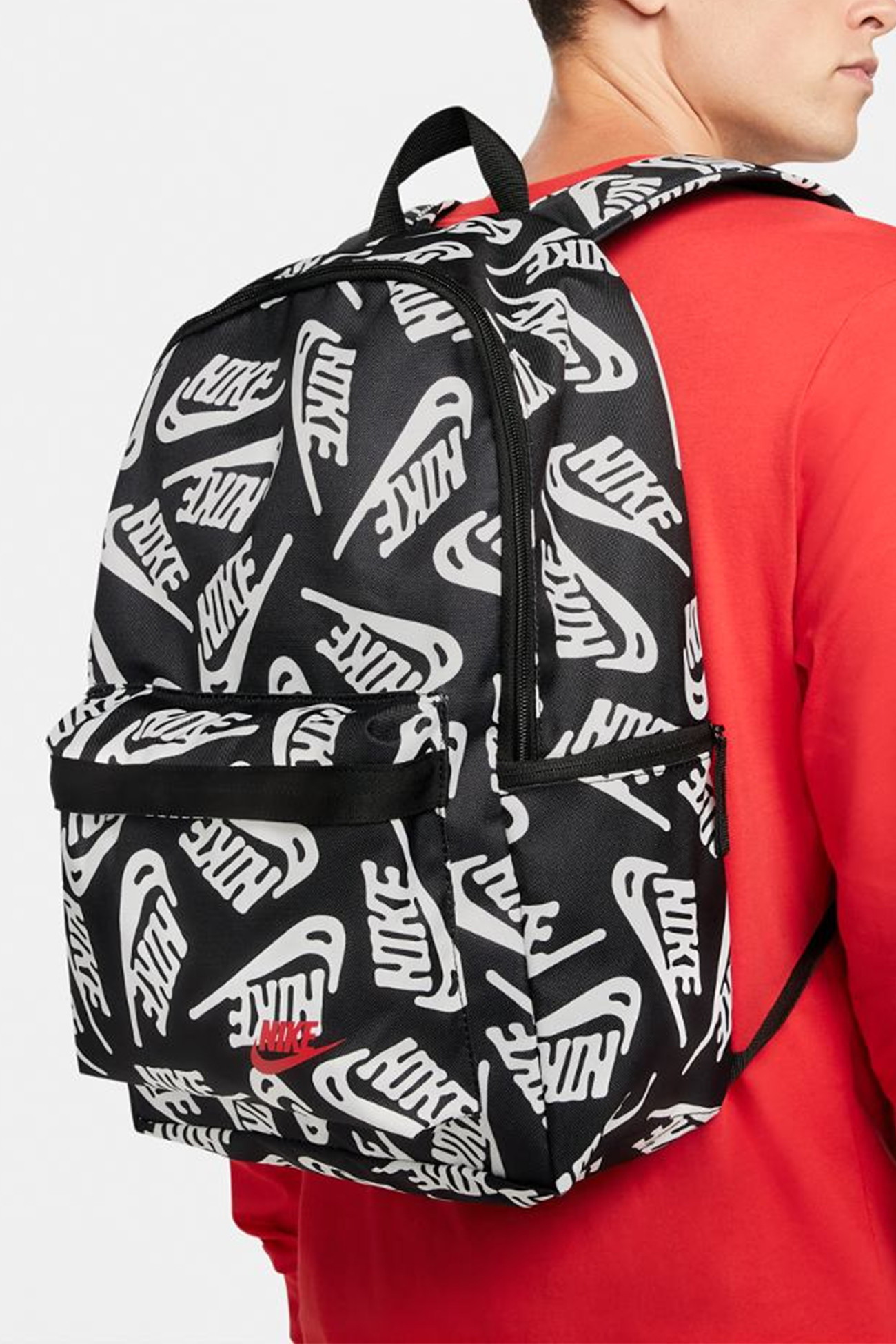 Рюкзак Nike Heritage Printed Backpack черный DB3895-010 изображение 2