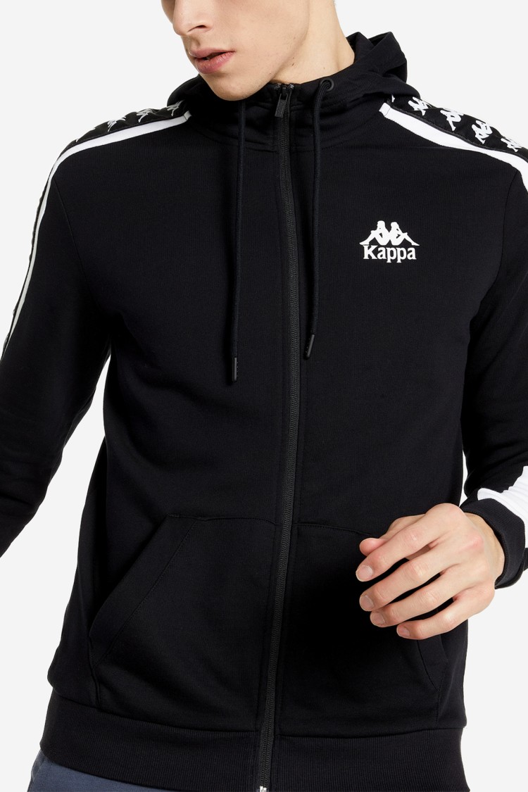 Толстовка мужская Kappa Hoodie  Черный 104644-99 изображение 2
