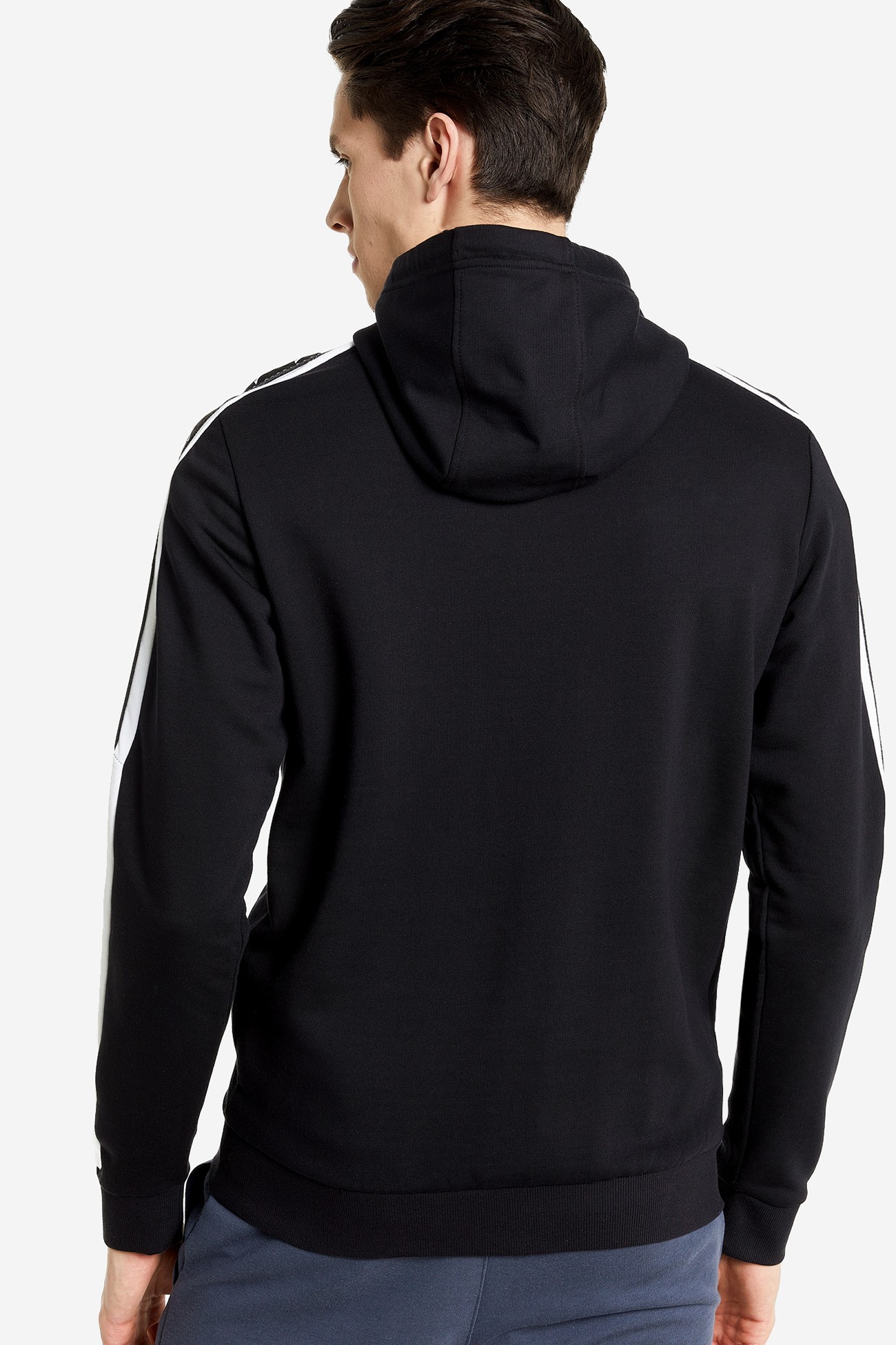 Толстовка мужская Kappa Hoodie  Черный 104644-99 изображение 3