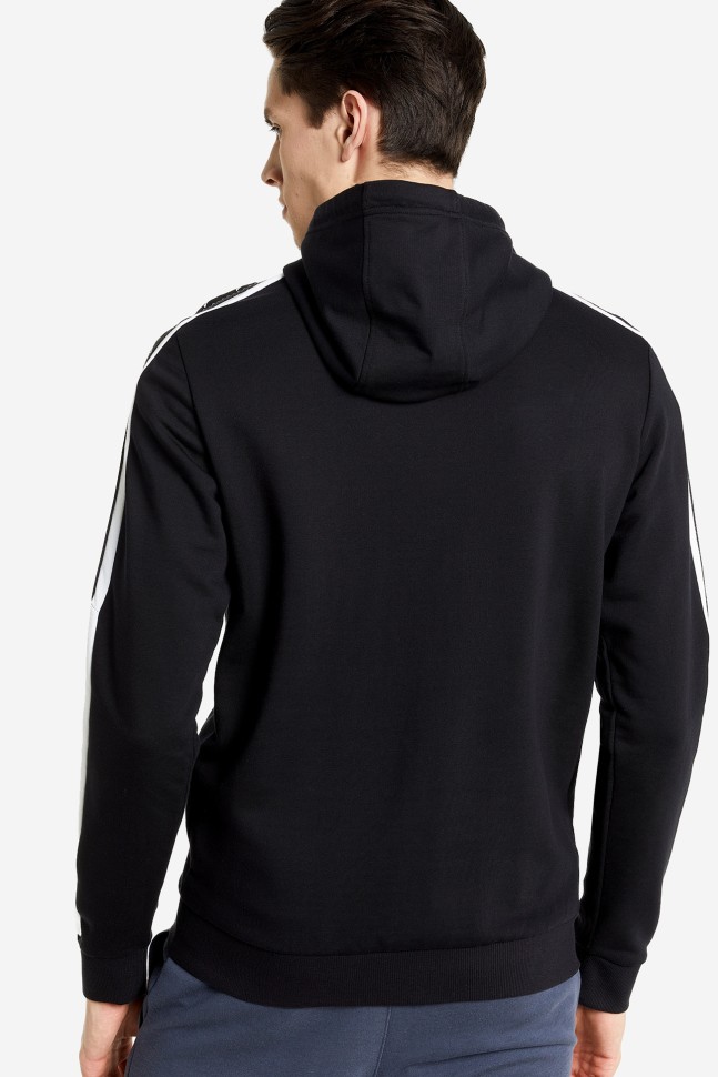 Толстовка мужская Kappa Hoodie  Черный 104644-99 изображение 3