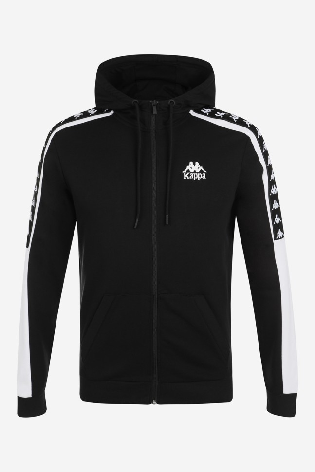 Толстовка мужская Kappa Hoodie  Черный 104644-99 изображение 6
