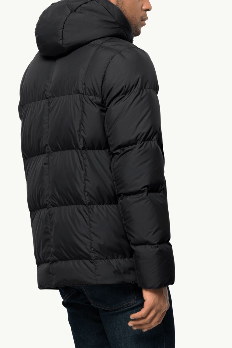 Куртка чоловіча Jack Wolfskin FROZEN LAKE JACKET M чорна 1206321-6000 изображение 3