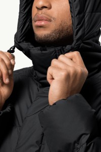 Куртка чоловіча Jack Wolfskin FROZEN LAKE JACKET M чорна 1206321-6000 изображение 5
