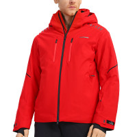 Куртка гірськолижна чоловіча WHS червона 542003-650 изображение 1