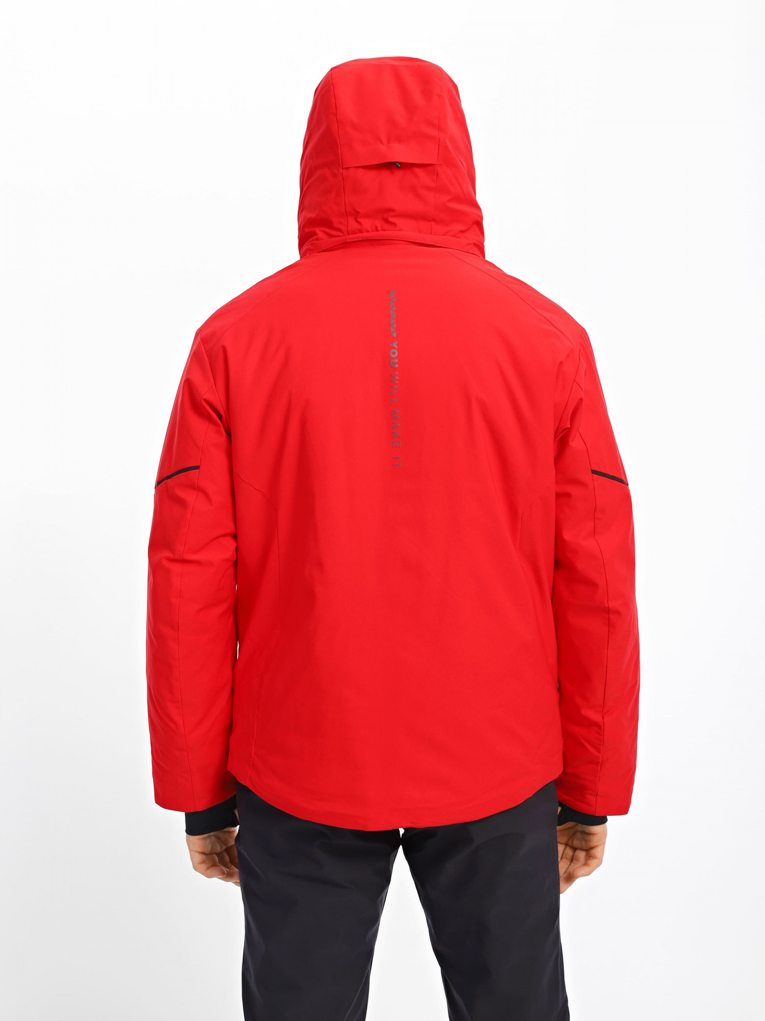 Куртка гірськолижна чоловіча WHS червона 542003-650 изображение 5