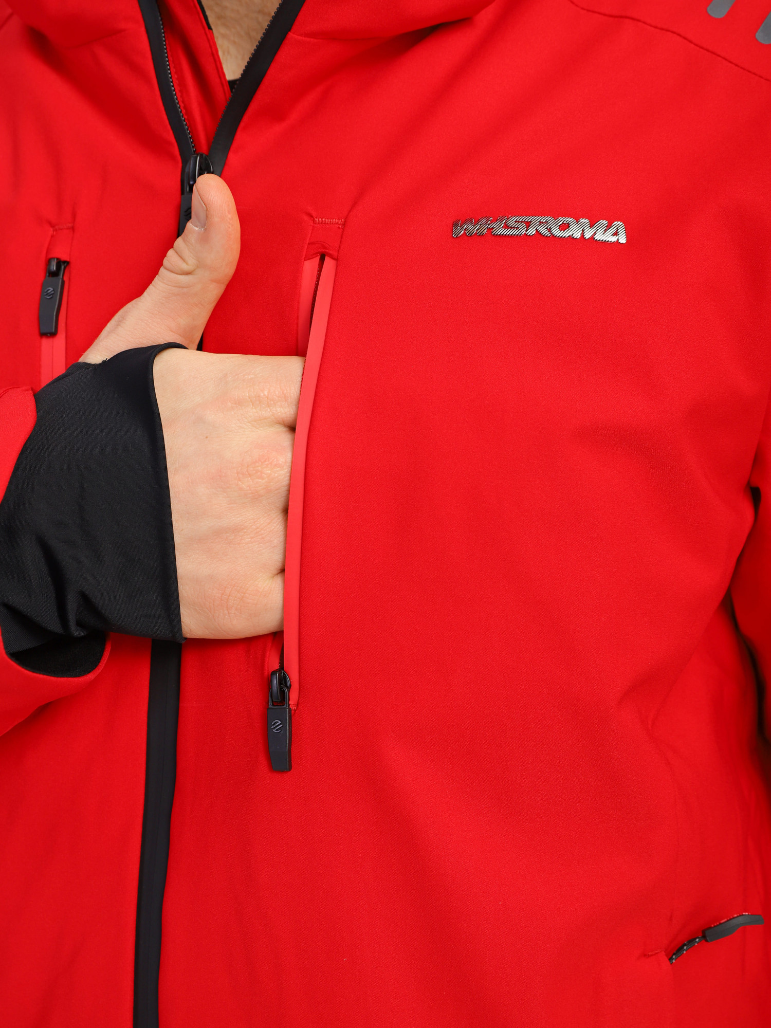 Куртка горнолыжная мужская WHS красная 542003-650 изображение 6