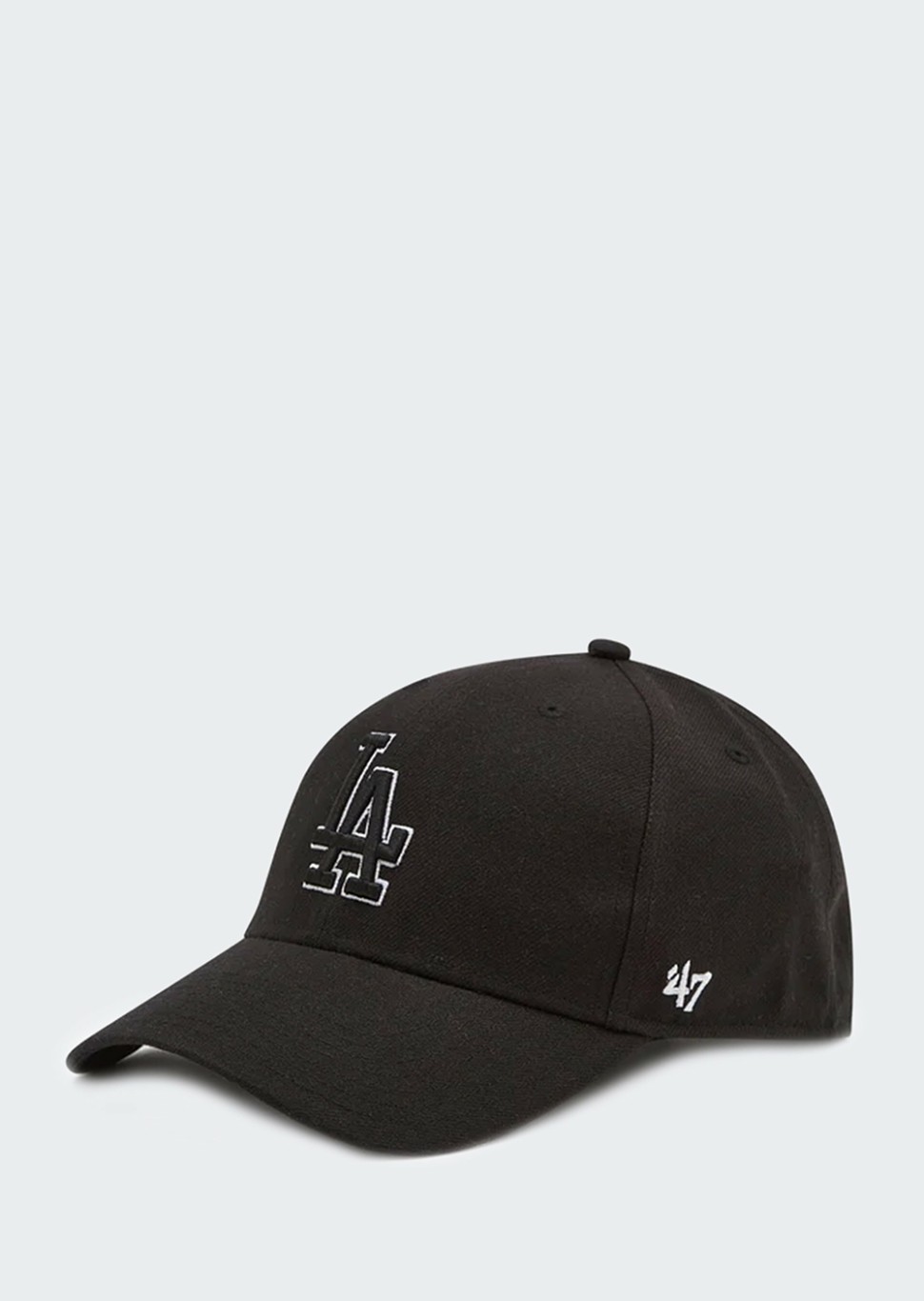 Бейсболка 47 Brand DP LOS ANGELES DODGERS чорна B-CLZOE12WBP-BKB — фото 2