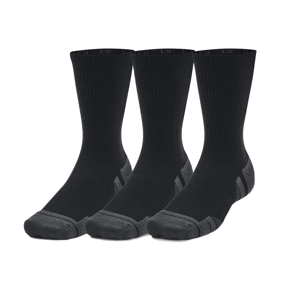 Носки  Under Armour UA Performance Tech 3pk Crew черные 1379512-001