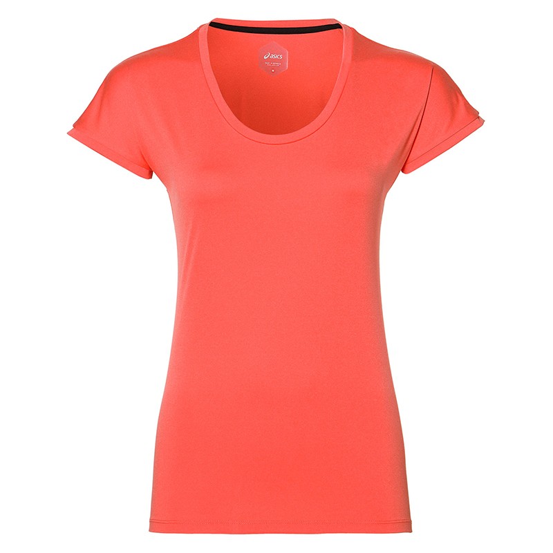 Футболка женская Asics Capsleeve Top () розовая 154541-6051 — Sport City Футболка женская Asics Capsleeve Top () розовая 154541-6051