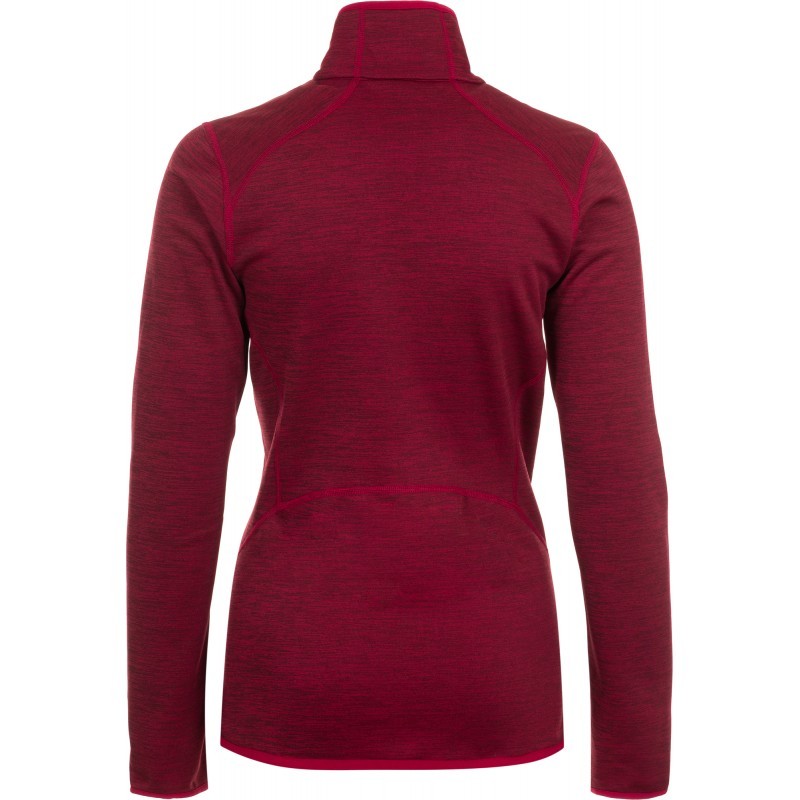Толстовка женская Columbia Sapphire Trail Fleece Jacke красная 1679922-623 — фото 2
