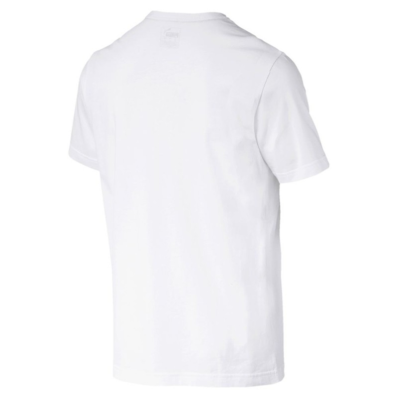 Футболка мужская Puma ESSENTIALS TEE белая 85174122 — фото 2