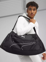 Сумка Puma Fundamentals Sports Bag M черная 09033301 изображение 4