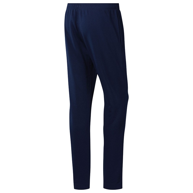 Брюки мужские Reebok Training Essentials Cuffed синие DU3753 — фото 3 — Sport City Брюки мужские Reebok Training Essentials Cuffed синие DU3753 — фото 3