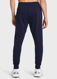 Брюки мужские Under Armour UA Rival Terry Jogger синие 1380843-410 изображение 3