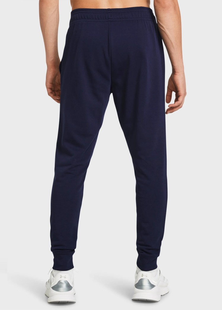 Брюки мужские Under Armour UA Rival Terry Jogger синие 1380843-410 изображение 3