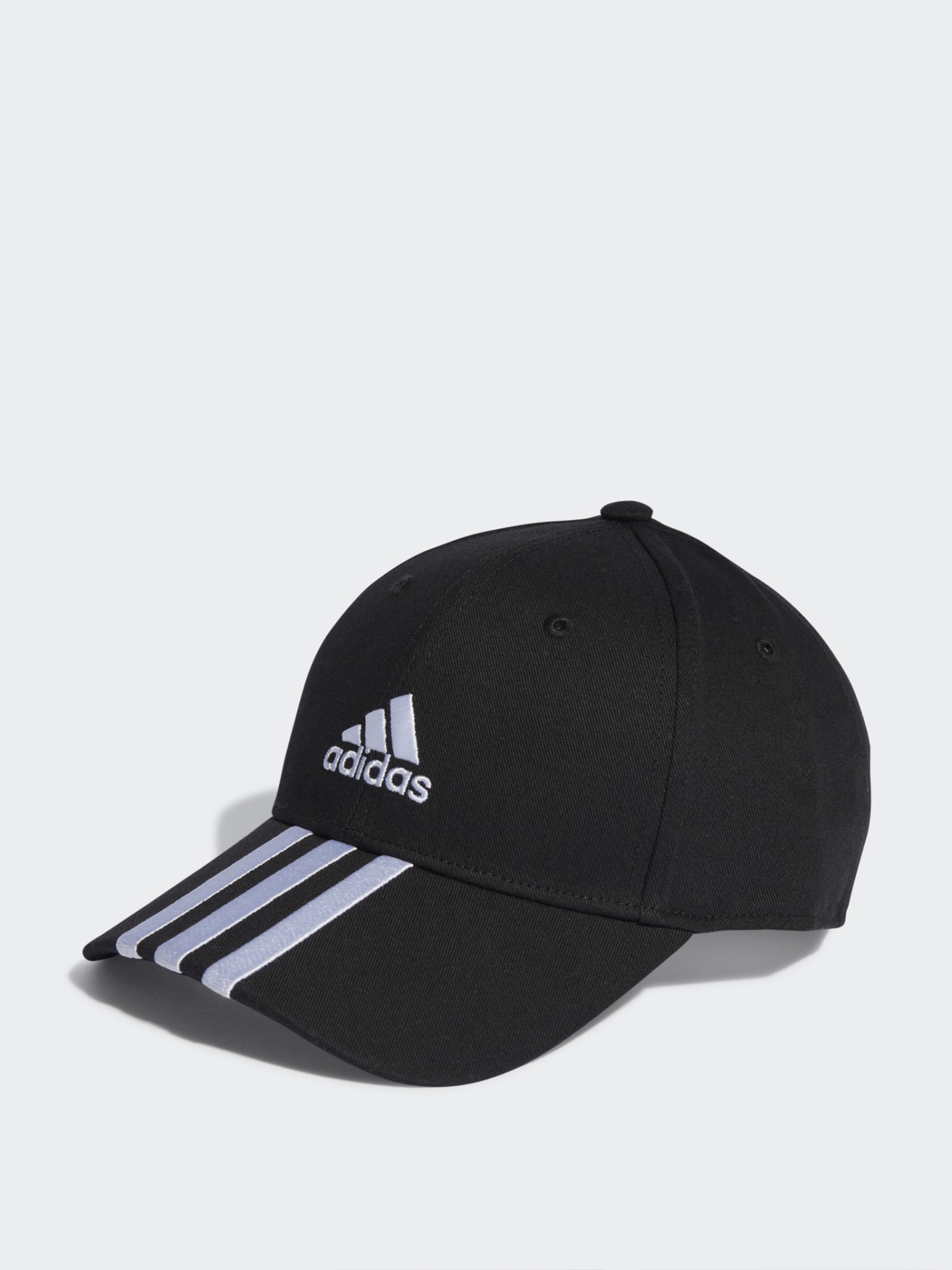 Бейсболка  Adidas BBALL 3S CAP CT черная IB3242 изображение 2