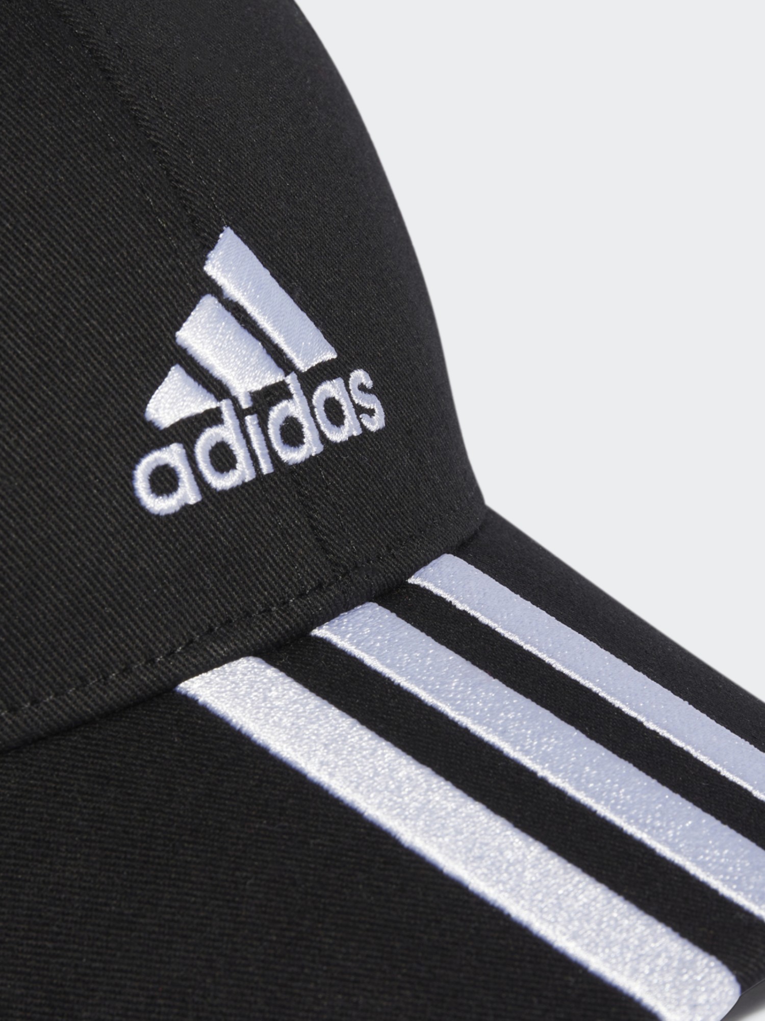 Бейсболка  Adidas BBALL 3S CAP CT черная IB3242 изображение 4