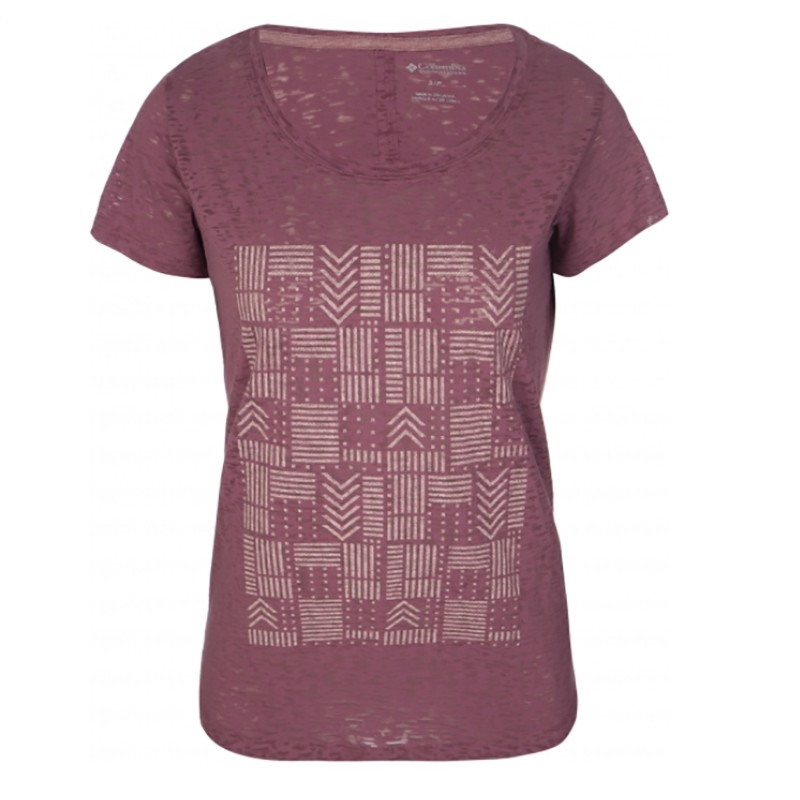 Футболка жіноча Columbia Elevated™ II Tee фіолетова 1772251-551