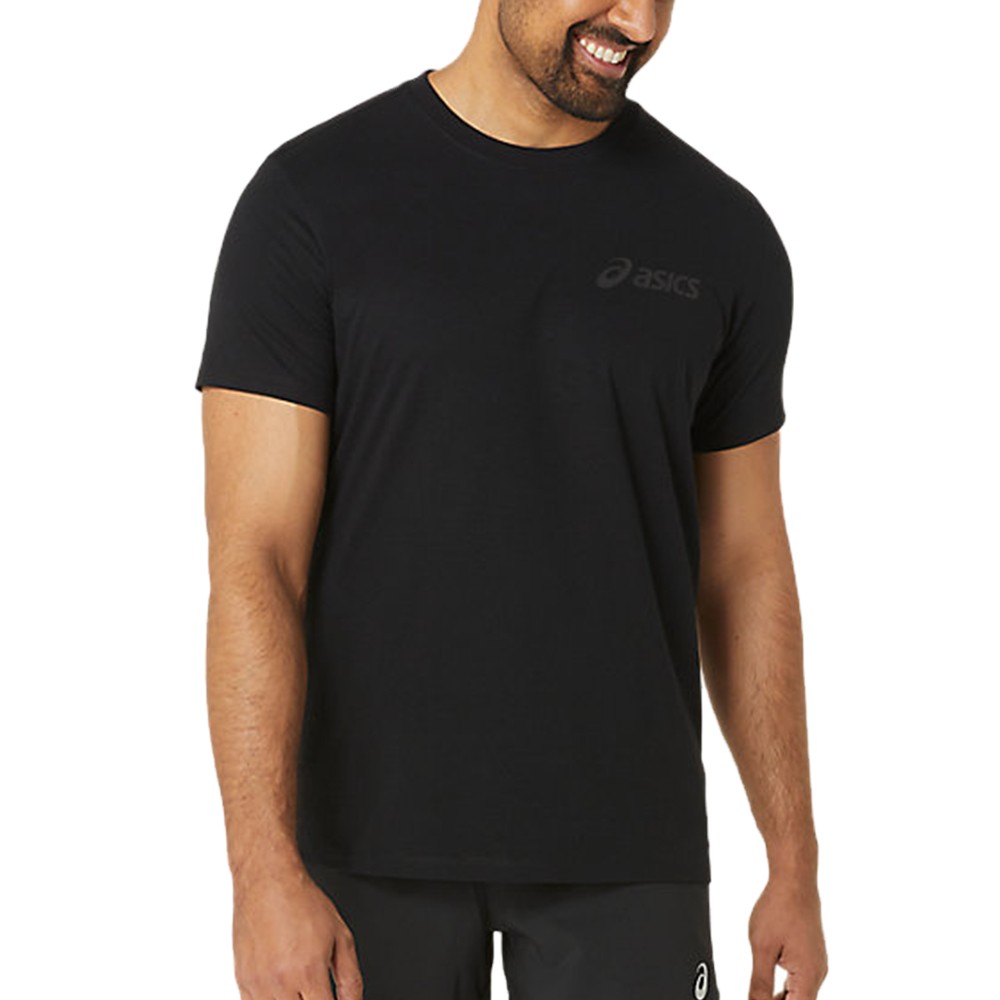 Футболка мужская Asics ASICS CHEST LOGO SS TEE черная 2031E659-001