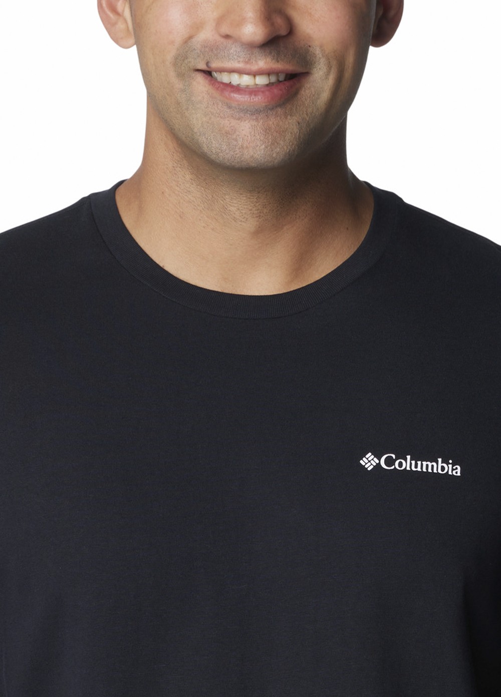 Лонгслів чоловічий Columbia EXPLORERS CANYON™ LONG SLEEVE T-SHIRT чорний 2054551-012 изображение 4
