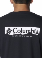 Лонгслив мужской Columbia EXPLORERS CANYON™ LONG SLEEVE T-SHIRT черный 2054551-012 изображение 5