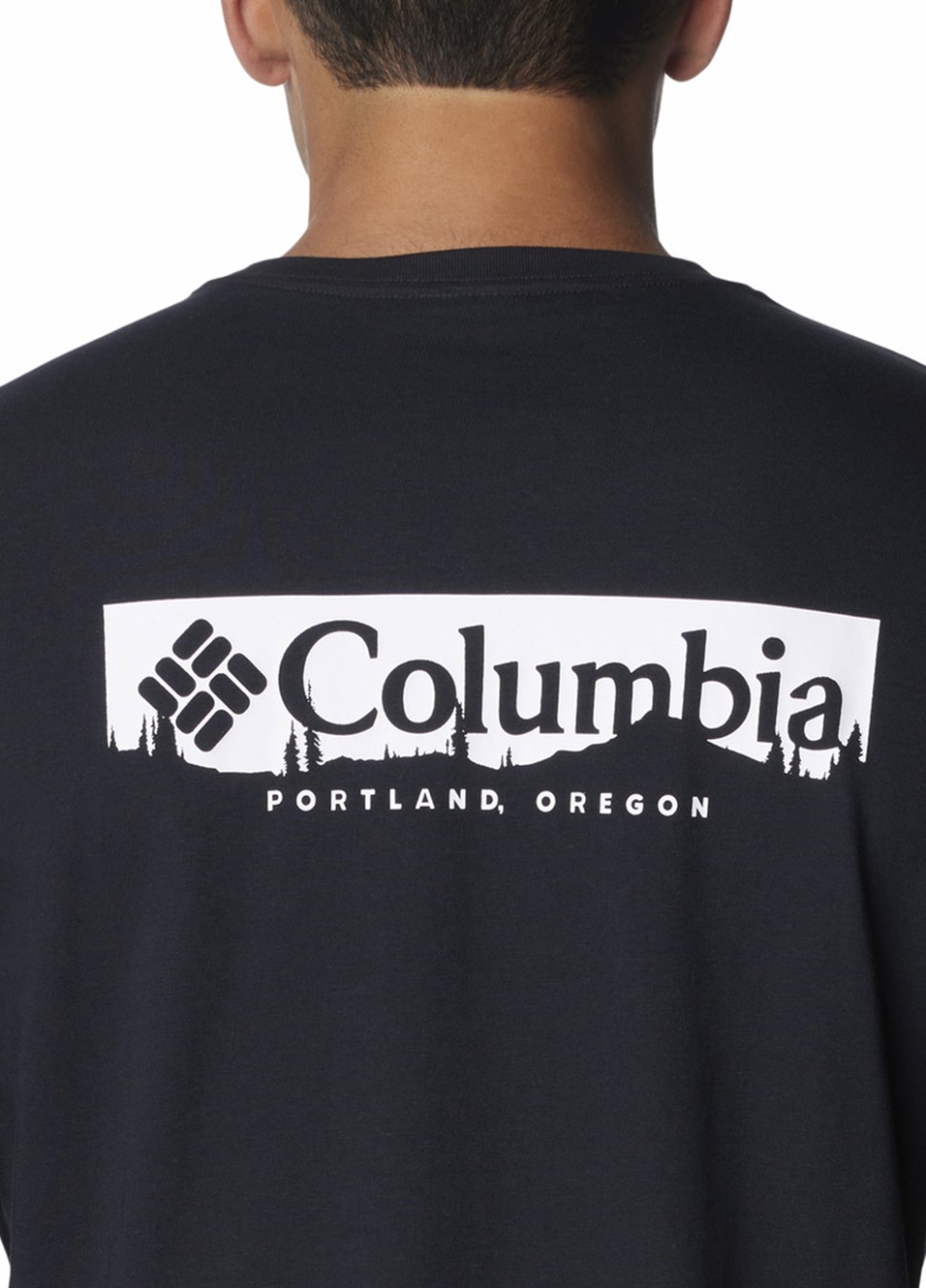 Лонгслів чоловічий Columbia EXPLORERS CANYON™ LONG SLEEVE T-SHIRT чорний 2054551-012 — фото 5
